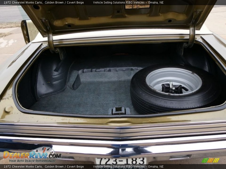 1972 Chevrolet Monte Carlo  Trunk Photo #20