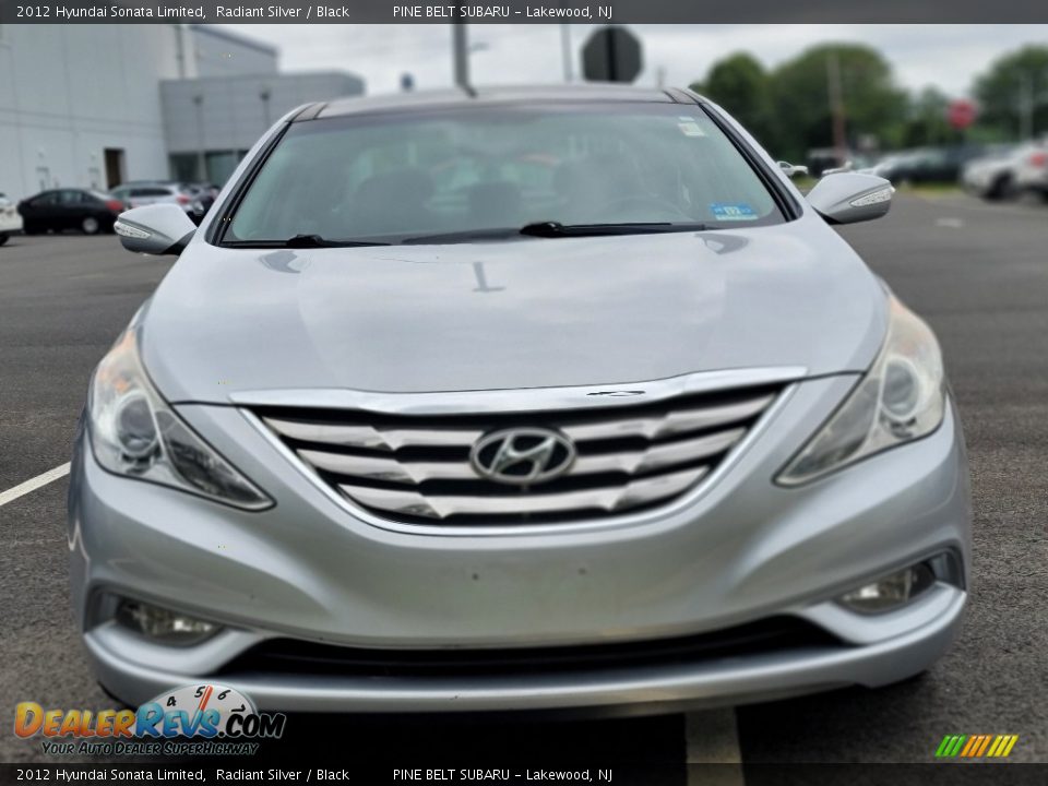 2012 Hyundai Sonata Limited Radiant Silver / Black Photo #2