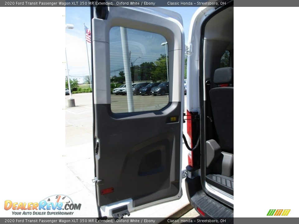 2020 Ford Transit Passenger Wagon XLT 350 MR Extended Oxford White / Ebony Photo #25