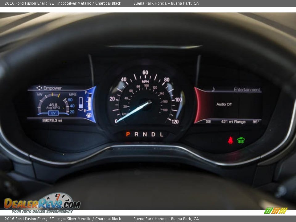 2016 Ford Fusion Energi SE Gauges Photo #24