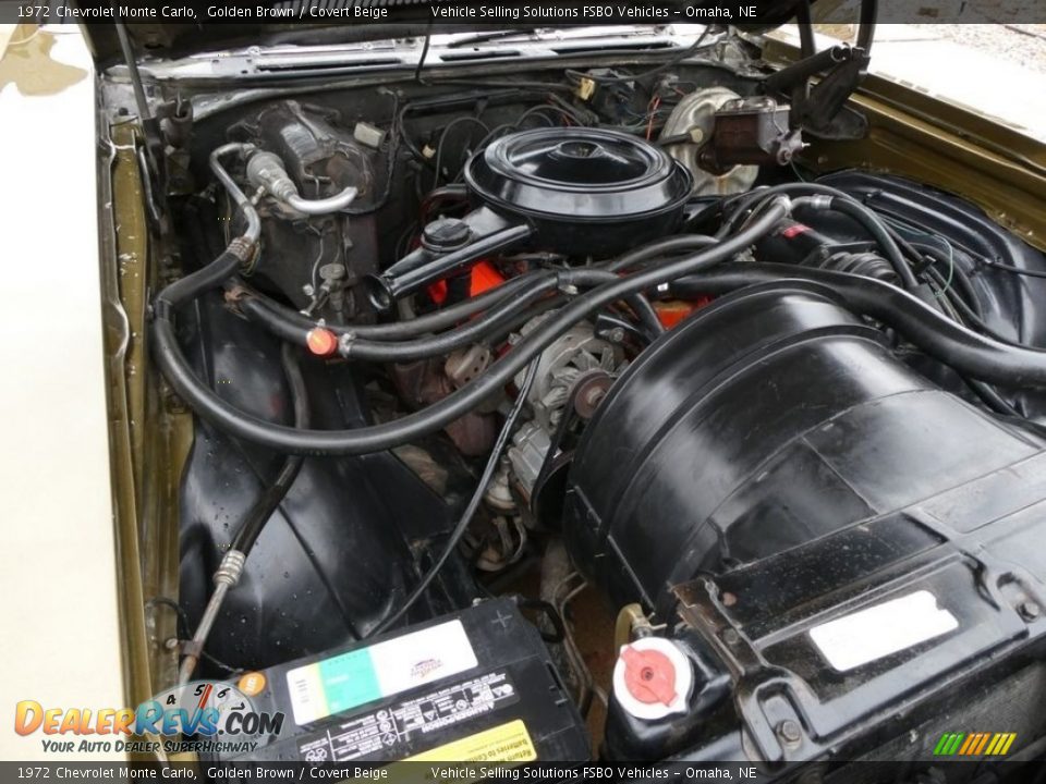 1972 Chevrolet Monte Carlo  350 cid OHV 16-Valve V8 Engine Photo #23