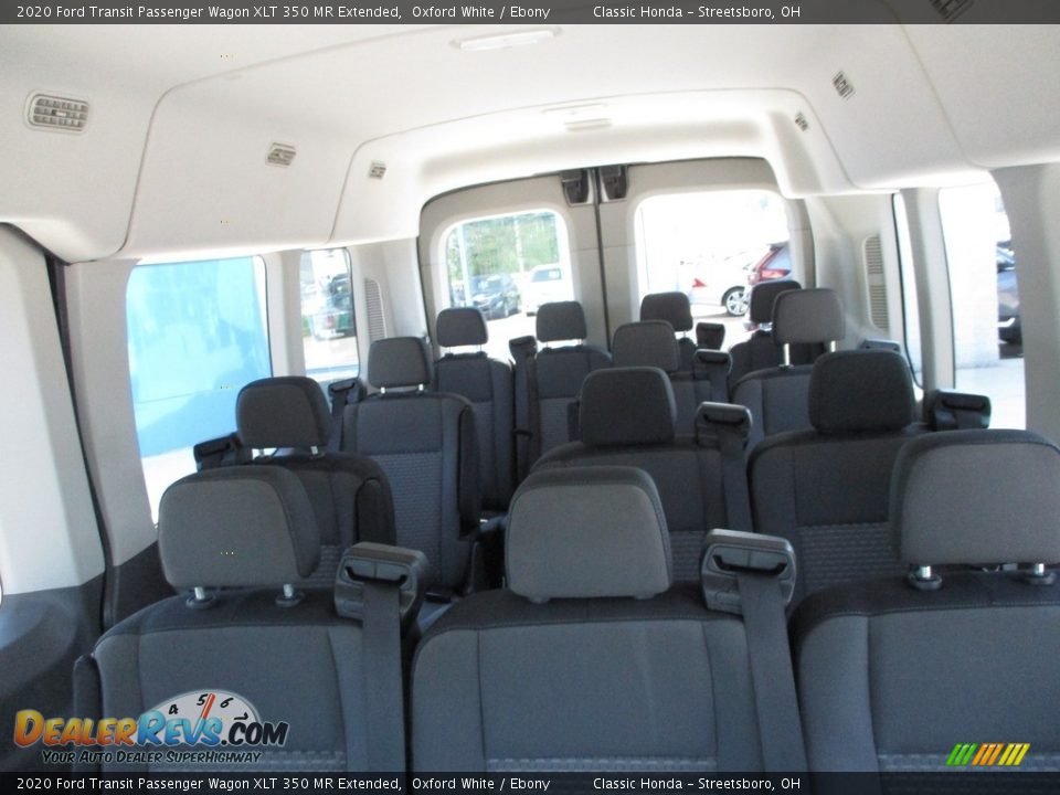 2020 Ford Transit Passenger Wagon XLT 350 MR Extended Oxford White / Ebony Photo #30