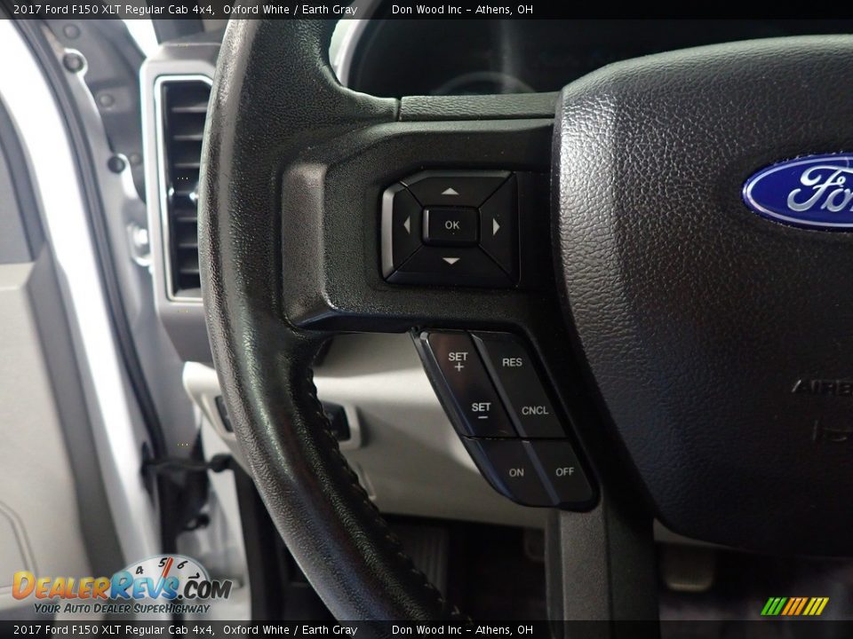 2017 Ford F150 XLT Regular Cab 4x4 Steering Wheel Photo #30