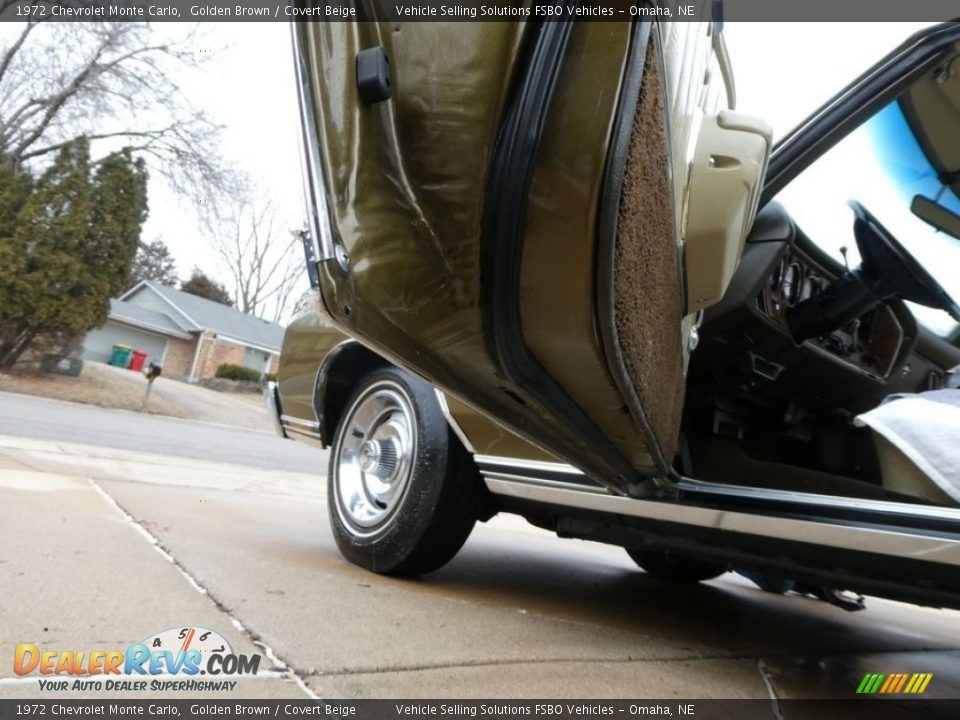 1972 Chevrolet Monte Carlo Golden Brown / Covert Beige Photo #28