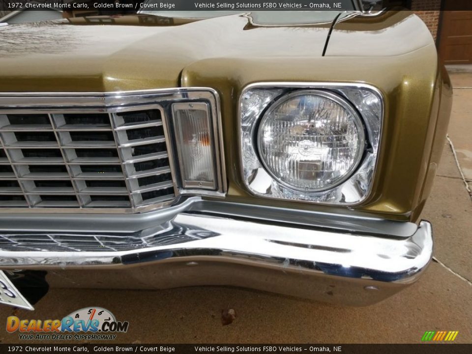 1972 Chevrolet Monte Carlo Golden Brown / Covert Beige Photo #32