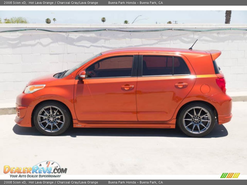 Hot Lava Orange 2008 Scion xD  Photo #10