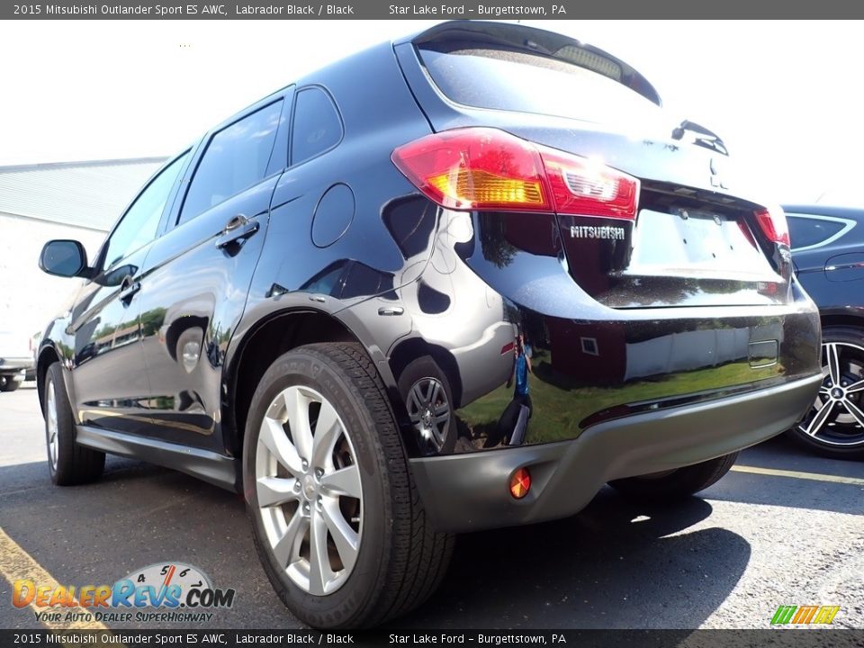 2015 Mitsubishi Outlander Sport ES AWC Labrador Black / Black Photo #2