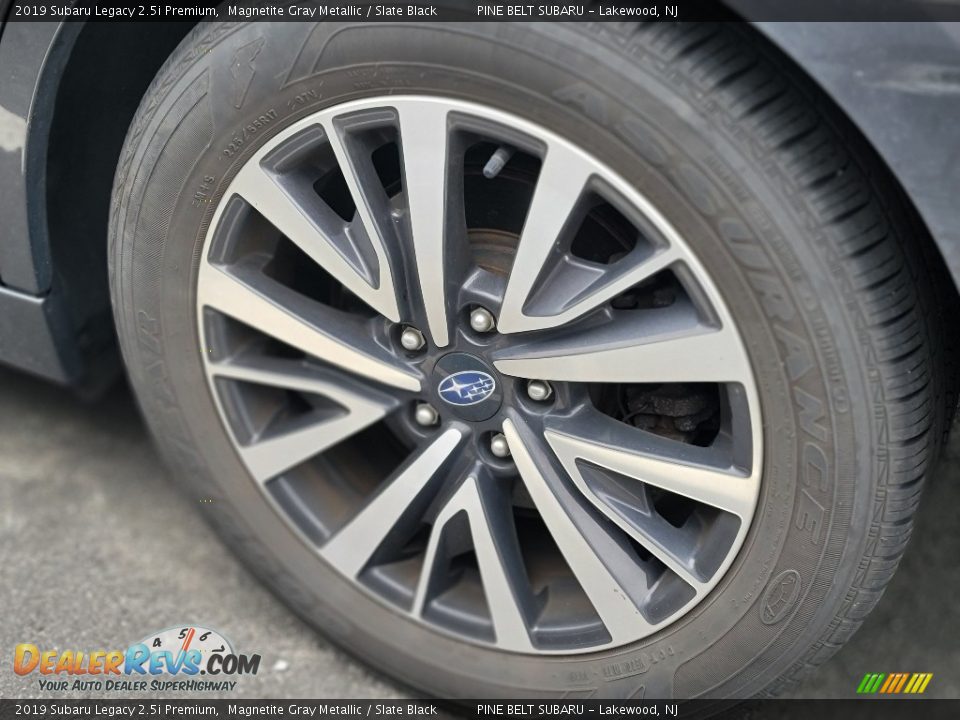 2019 Subaru Legacy 2.5i Premium Magnetite Gray Metallic / Slate Black Photo #6