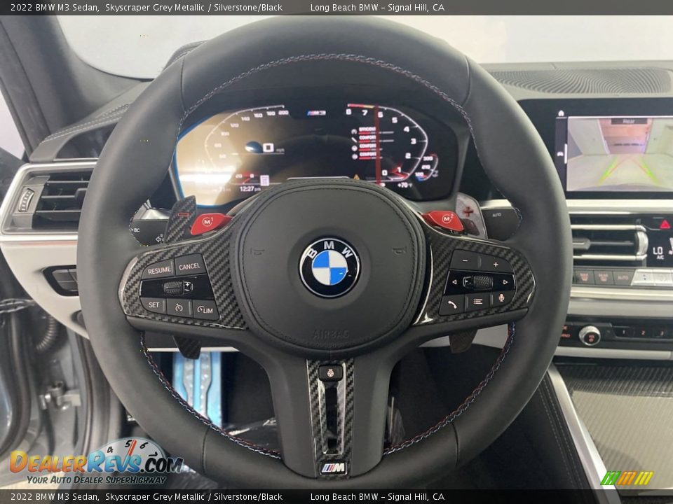 2022 BMW M3 Sedan Steering Wheel Photo #14