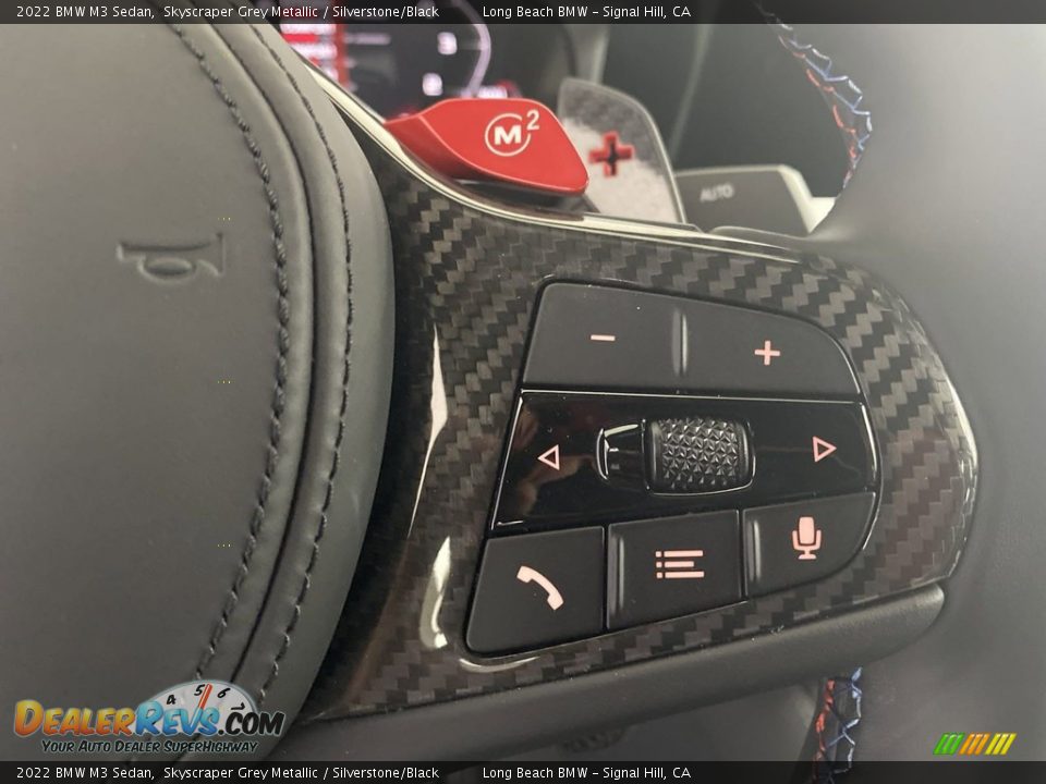2022 BMW M3 Sedan Steering Wheel Photo #16