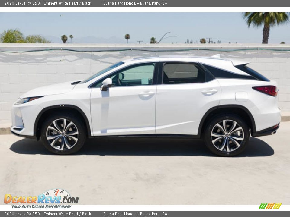 2020 Lexus RX 350 Eminent White Pearl / Black Photo #10