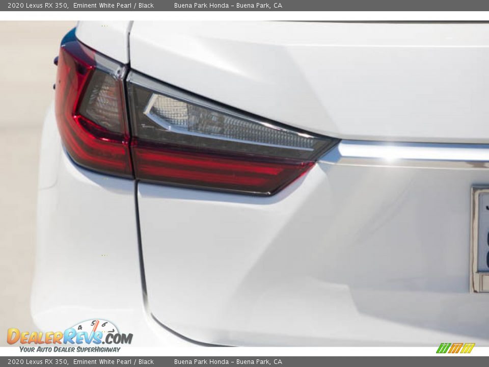 2020 Lexus RX 350 Eminent White Pearl / Black Photo #12