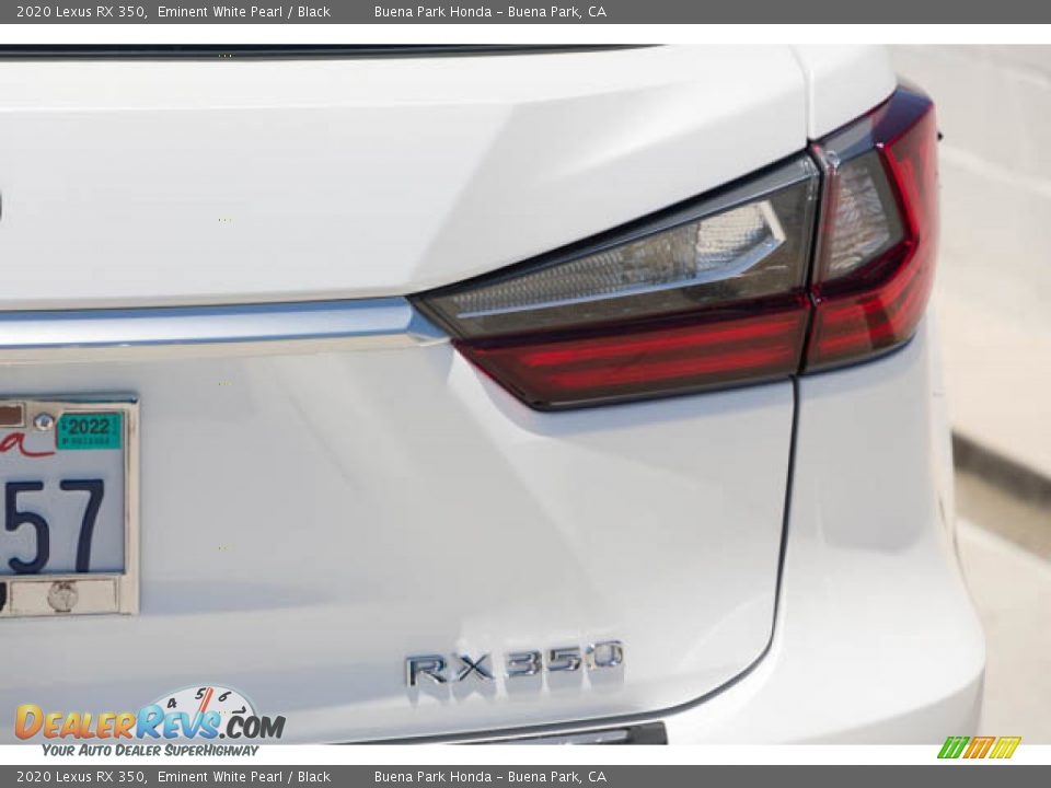 2020 Lexus RX 350 Eminent White Pearl / Black Photo #13