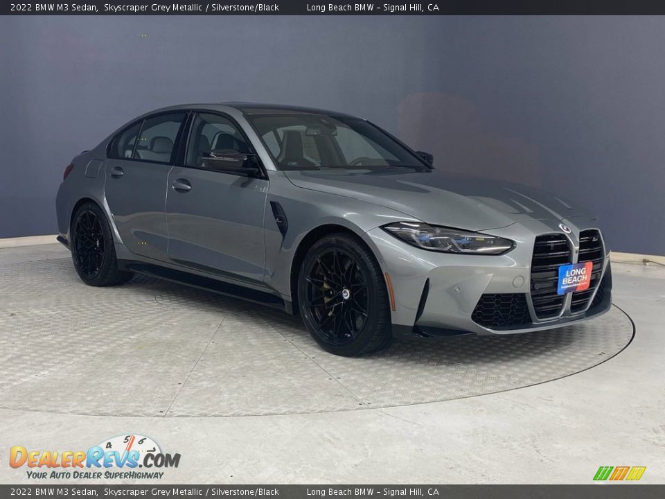 Front 3/4 View of 2022 BMW M3 Sedan Photo #27