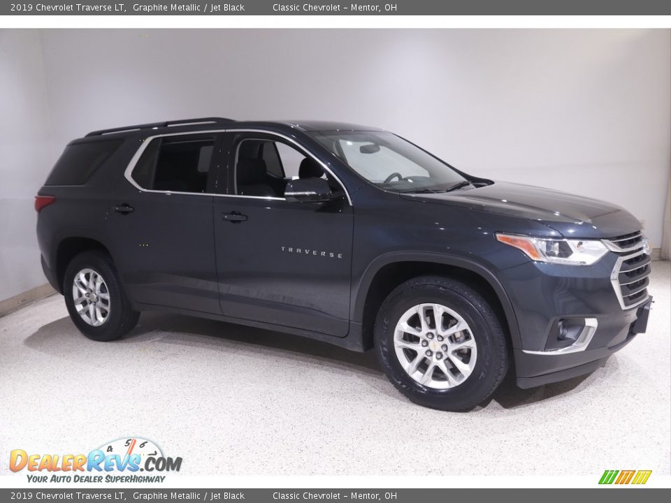 2019 Chevrolet Traverse LT Graphite Metallic / Jet Black Photo #1