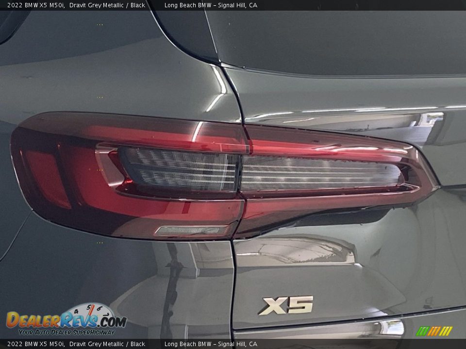 2022 BMW X5 M50i Dravit Grey Metallic / Black Photo #6