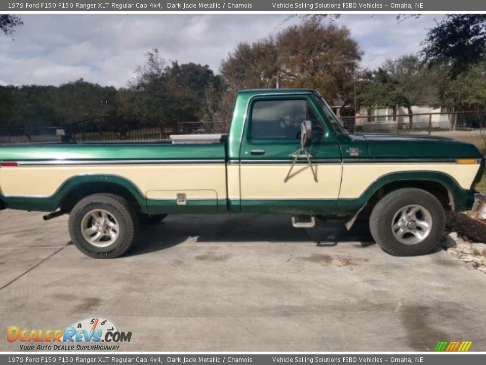 Dark Jade Metallic 1979 Ford F150 F150 Ranger XLT Regular Cab 4x4 Photo #1