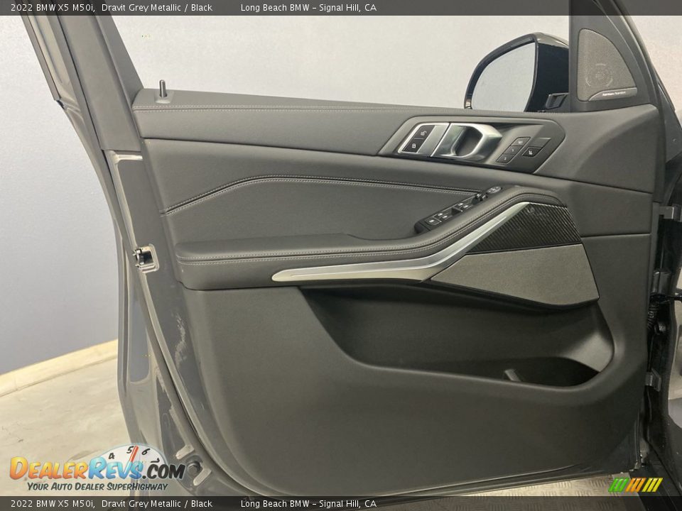 2022 BMW X5 M50i Dravit Grey Metallic / Black Photo #10