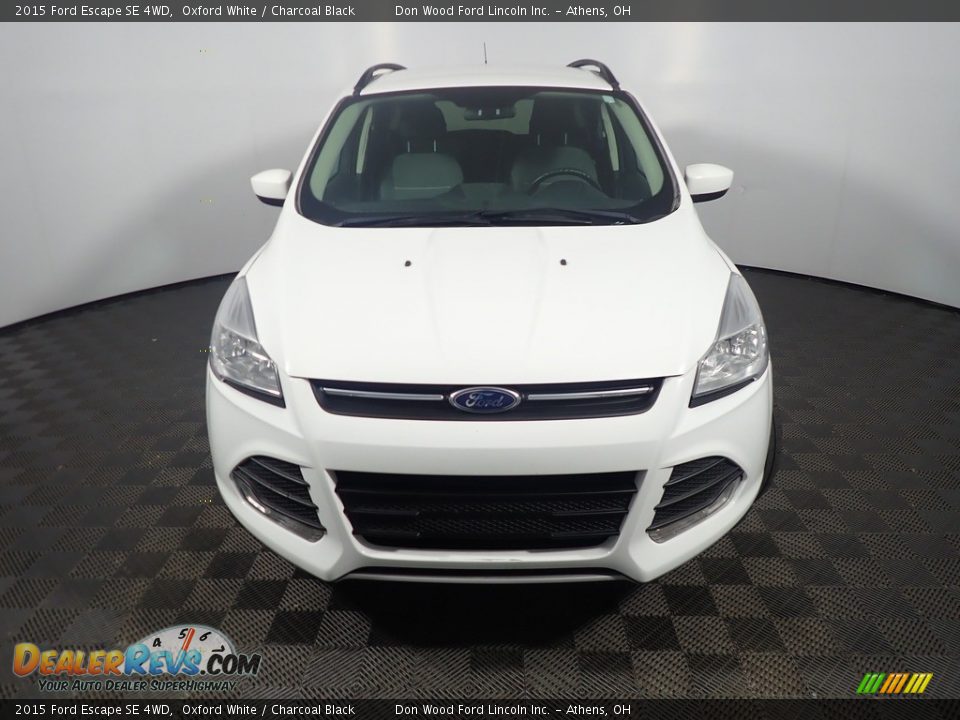 2015 Ford Escape SE 4WD Oxford White / Charcoal Black Photo #5