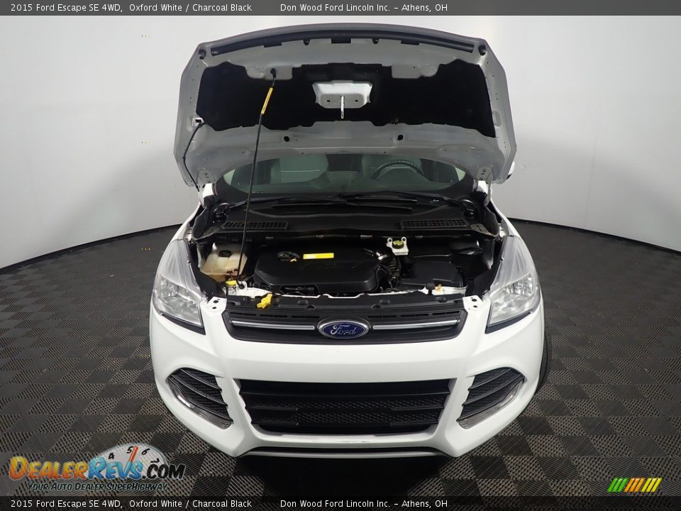 2015 Ford Escape SE 4WD Oxford White / Charcoal Black Photo #6