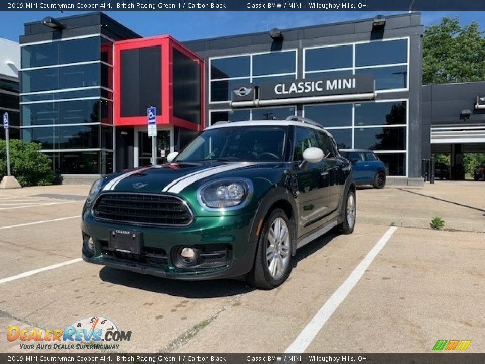 2019 Mini Countryman Cooper All4 British Racing Green II / Carbon Black Photo #1