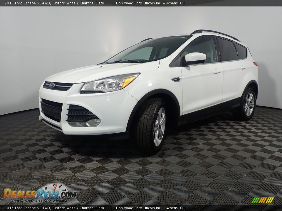 2015 Ford Escape SE 4WD Oxford White / Charcoal Black Photo #8