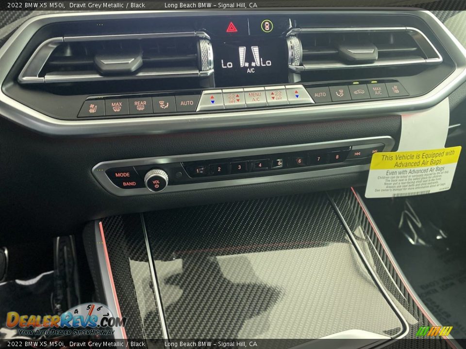 2022 BMW X5 M50i Dravit Grey Metallic / Black Photo #21