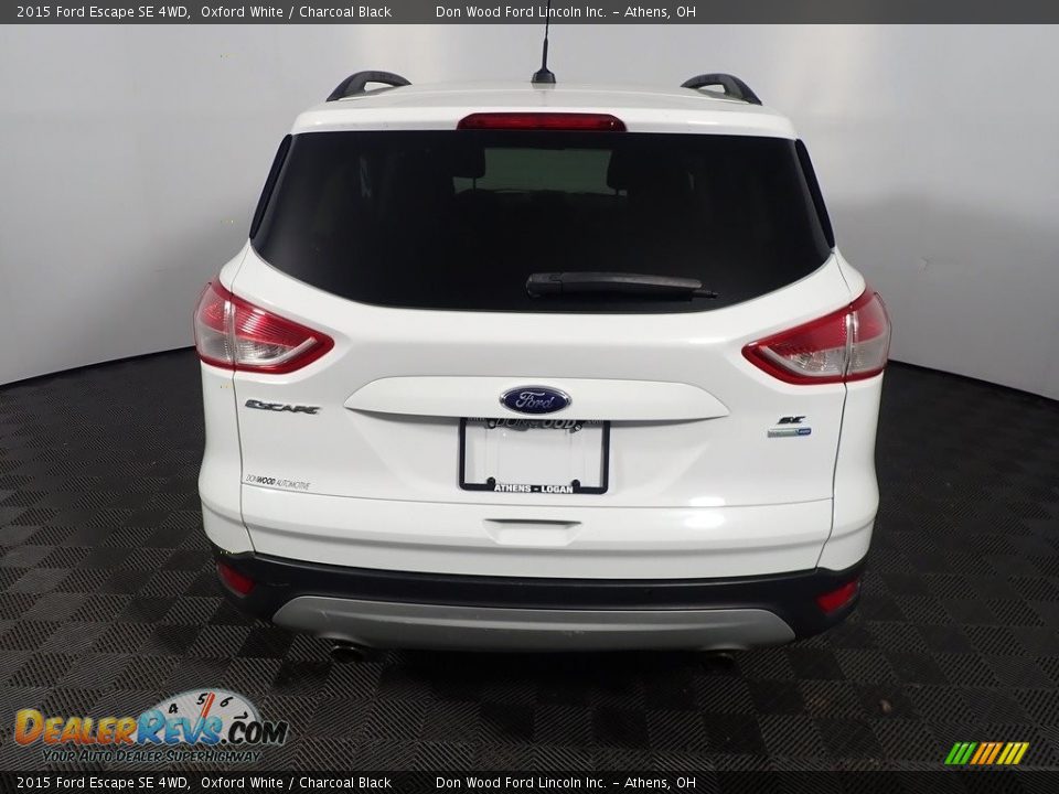2015 Ford Escape SE 4WD Oxford White / Charcoal Black Photo #13