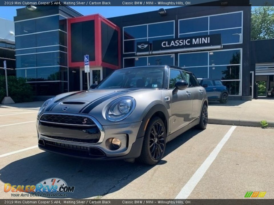 2019 Mini Clubman Cooper S All4 Melting Silver / Carbon Black Photo #1