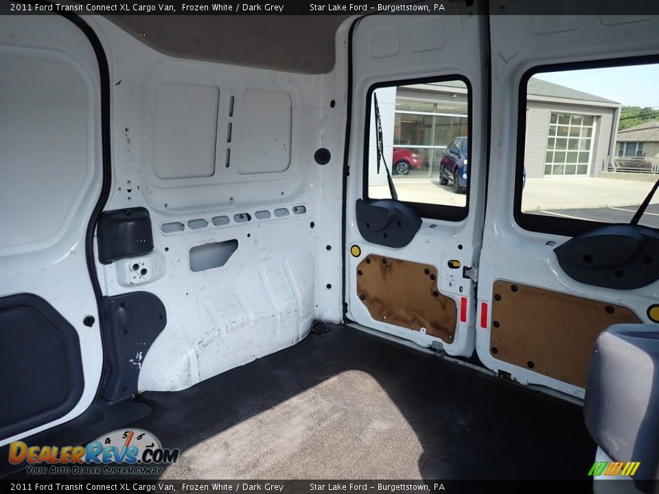 2011 Ford Transit Connect XL Cargo Van Frozen White / Dark Grey Photo #12