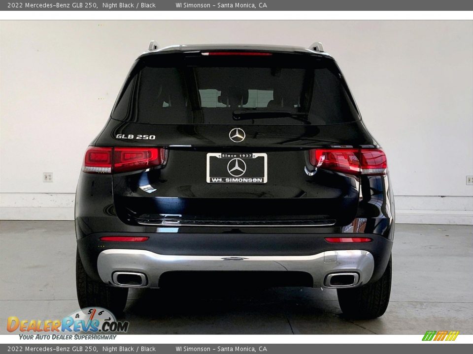 2022 Mercedes-Benz GLB 250 Night Black / Black Photo #3