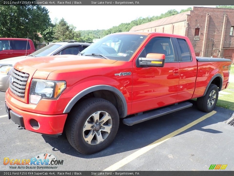 2011 Ford F150 FX4 SuperCab 4x4 Race Red / Black Photo #1