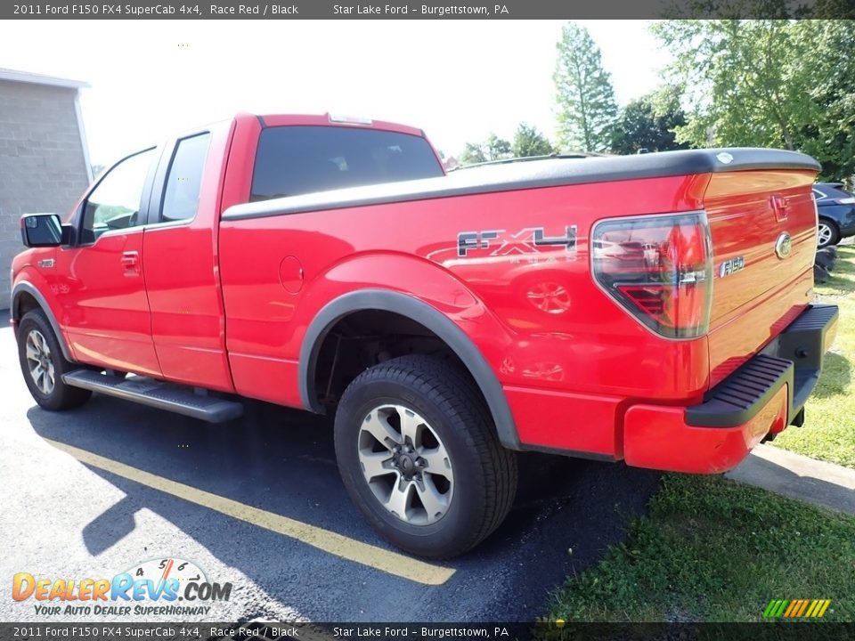 2011 Ford F150 FX4 SuperCab 4x4 Race Red / Black Photo #2