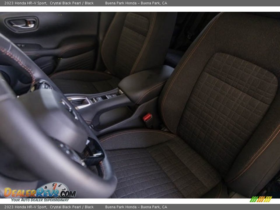 Front Seat of 2023 Honda HR-V Sport Photo #24