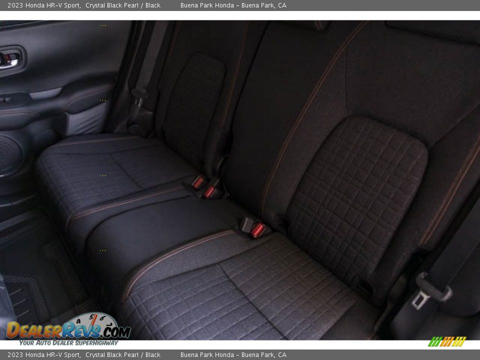 Rear Seat of 2023 Honda HR-V Sport Photo #26