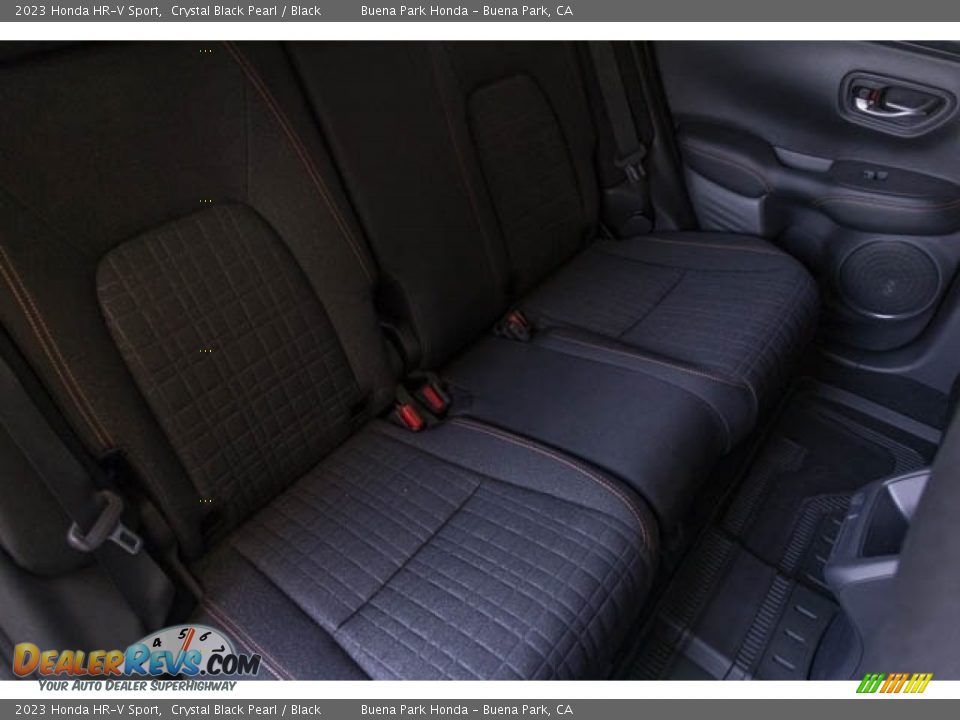 Rear Seat of 2023 Honda HR-V Sport Photo #29