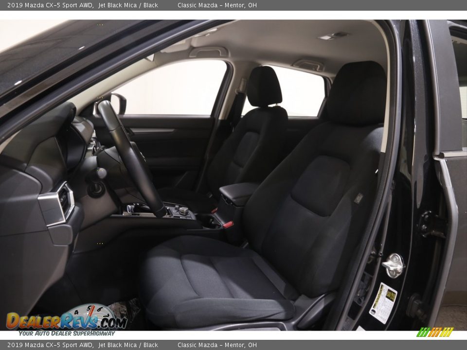 2019 Mazda CX-5 Sport AWD Jet Black Mica / Black Photo #5