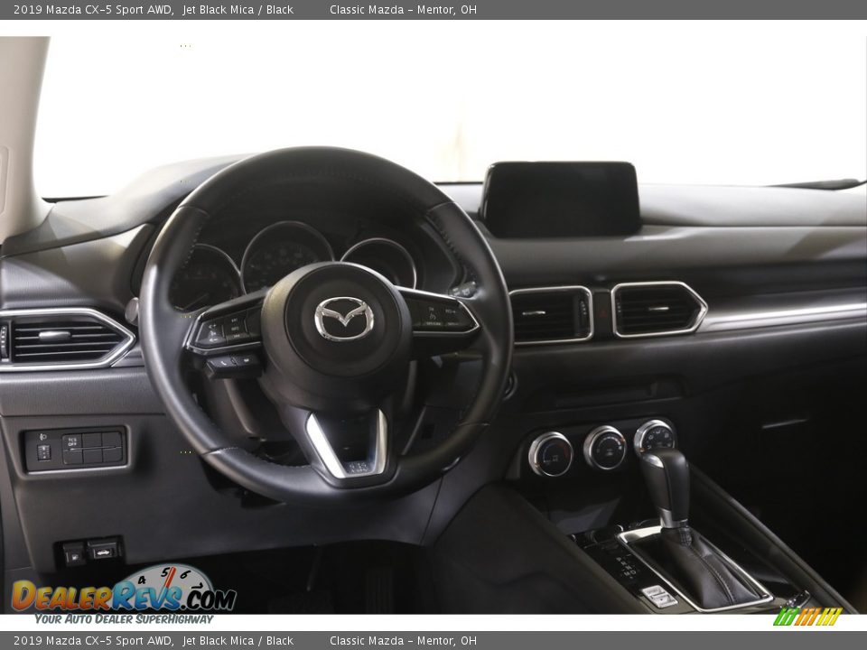 2019 Mazda CX-5 Sport AWD Jet Black Mica / Black Photo #6