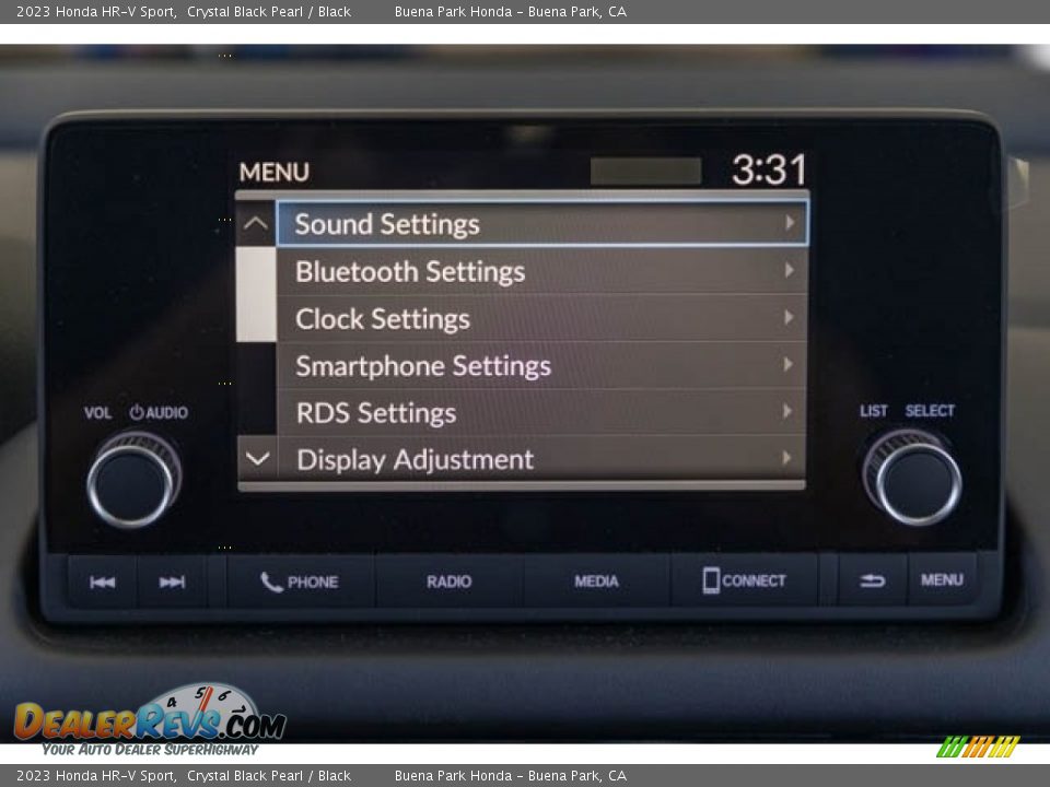 2023 Honda HR-V Sport Crystal Black Pearl / Black Photo #32