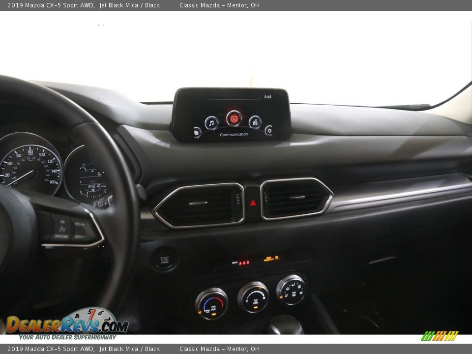 2019 Mazda CX-5 Sport AWD Jet Black Mica / Black Photo #9