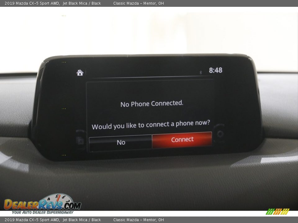 2019 Mazda CX-5 Sport AWD Jet Black Mica / Black Photo #10