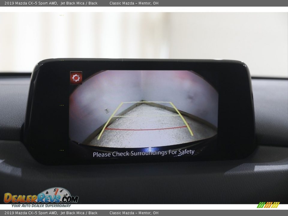 2019 Mazda CX-5 Sport AWD Jet Black Mica / Black Photo #12