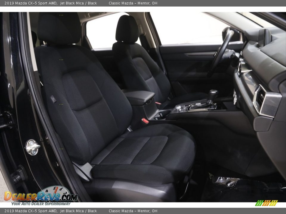 2019 Mazda CX-5 Sport AWD Jet Black Mica / Black Photo #14