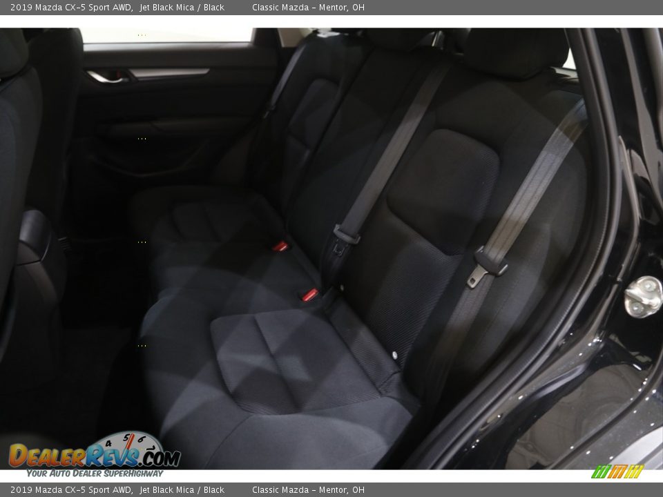 2019 Mazda CX-5 Sport AWD Jet Black Mica / Black Photo #16
