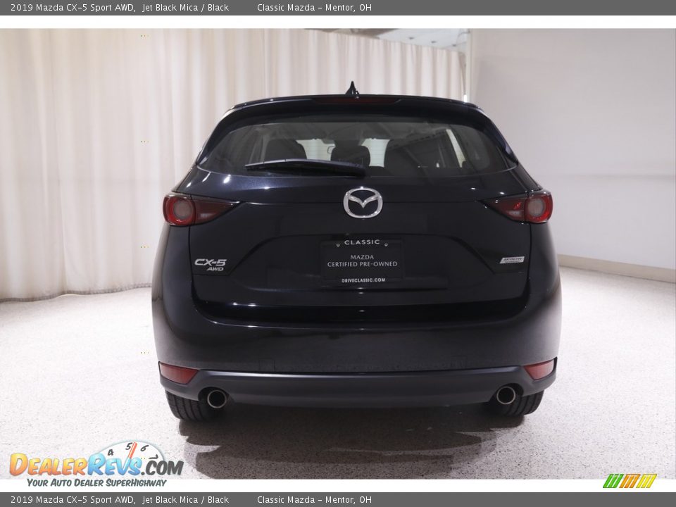 2019 Mazda CX-5 Sport AWD Jet Black Mica / Black Photo #17