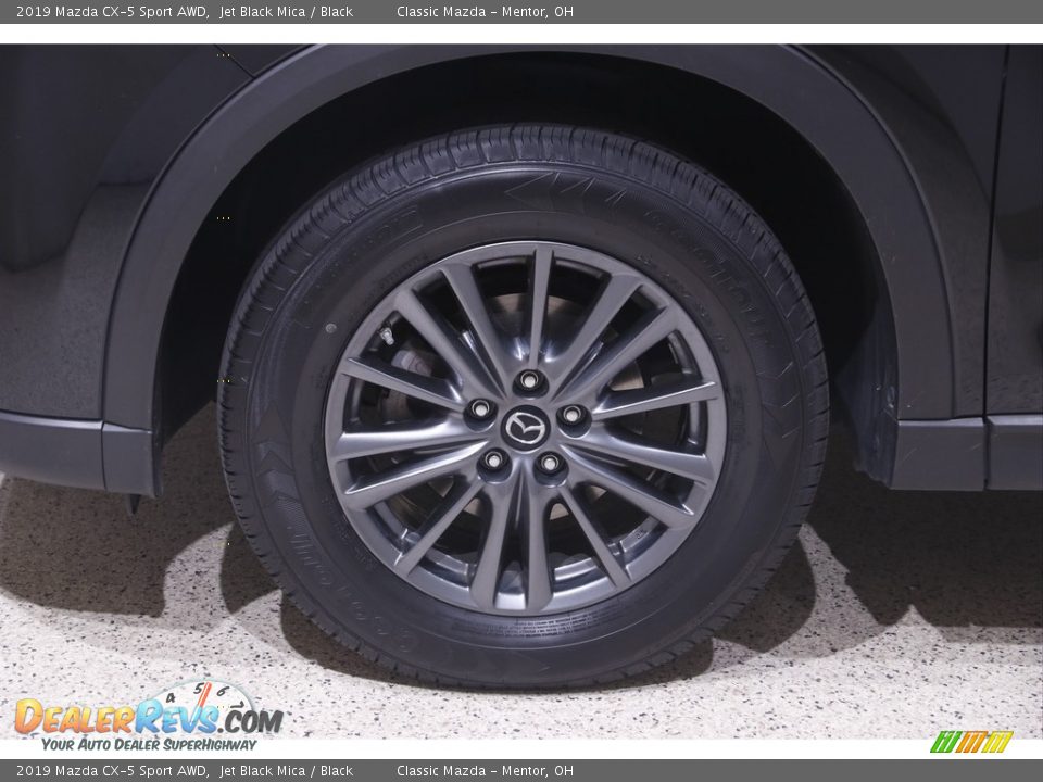 2019 Mazda CX-5 Sport AWD Jet Black Mica / Black Photo #19