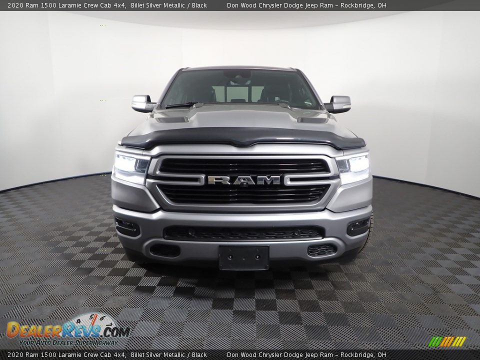 2020 Ram 1500 Laramie Crew Cab 4x4 Billet Silver Metallic / Black Photo #7