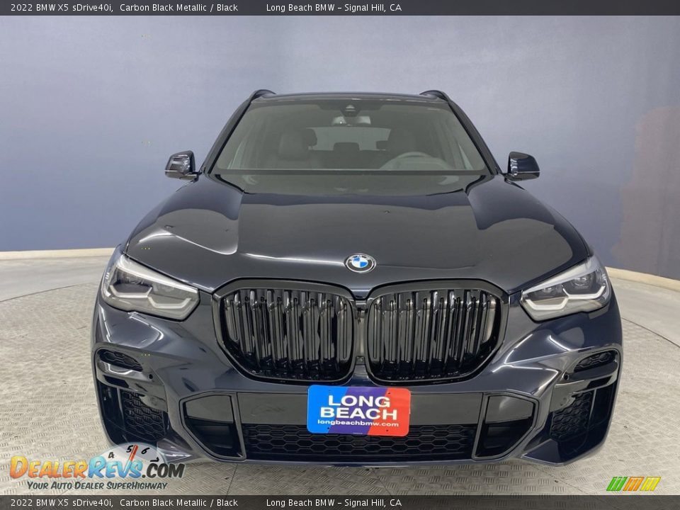 2022 BMW X5 sDrive40i Carbon Black Metallic / Black Photo #2