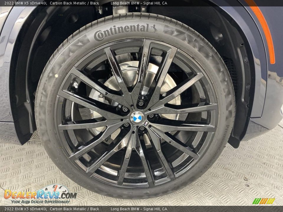 2022 BMW X5 sDrive40i Carbon Black Metallic / Black Photo #3