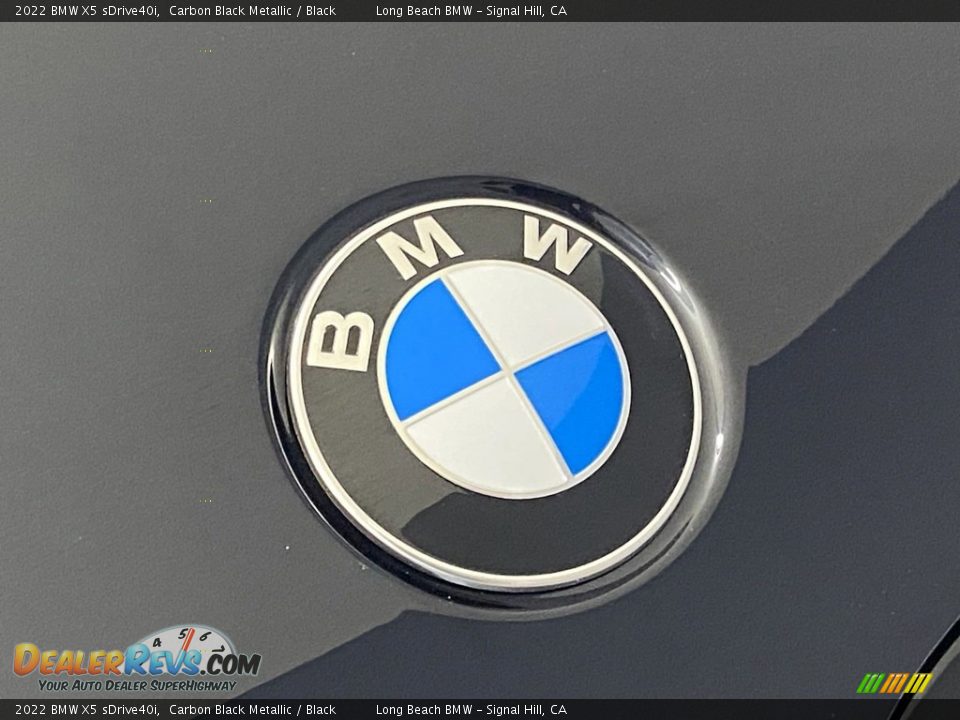 2022 BMW X5 sDrive40i Carbon Black Metallic / Black Photo #5